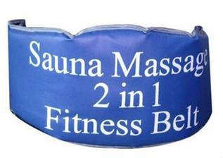 Sauna Belt - 2 In 1 - Blue