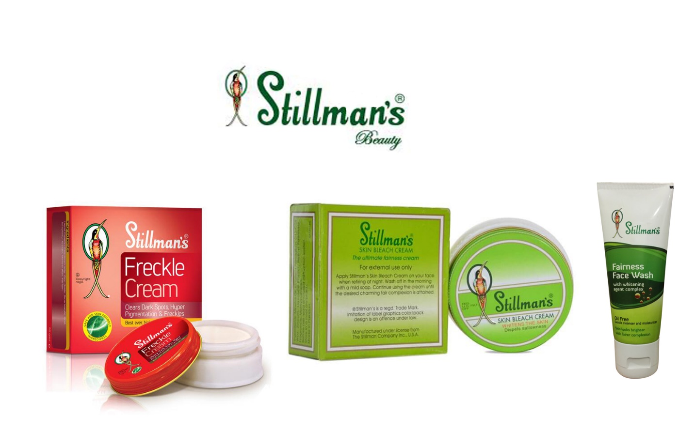 Stillman's fairness creams in Pakistan