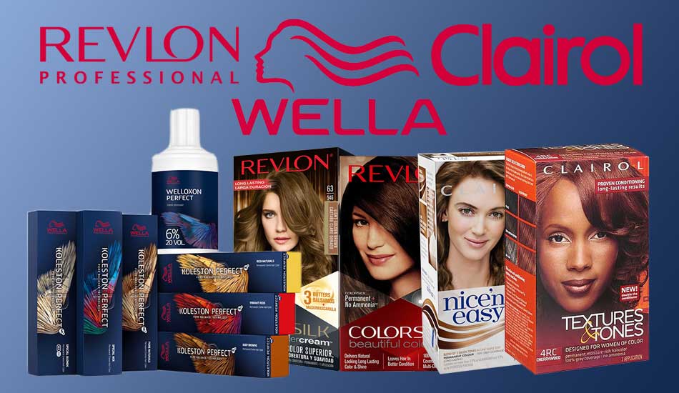 Revlon Wella and Clairol Hair Colours in Pakistan