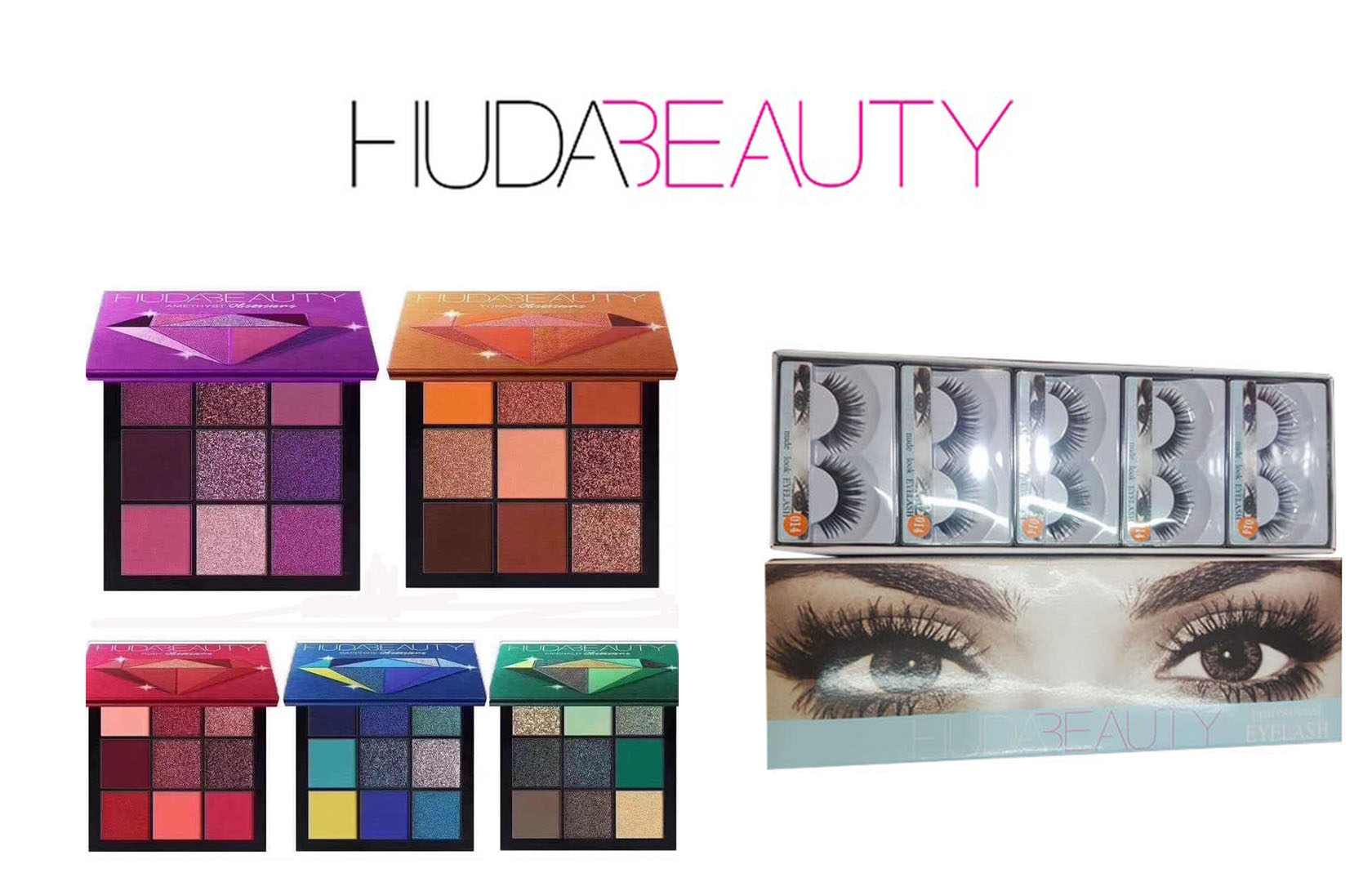 Huda Beauty Eyes Products in Pakistan