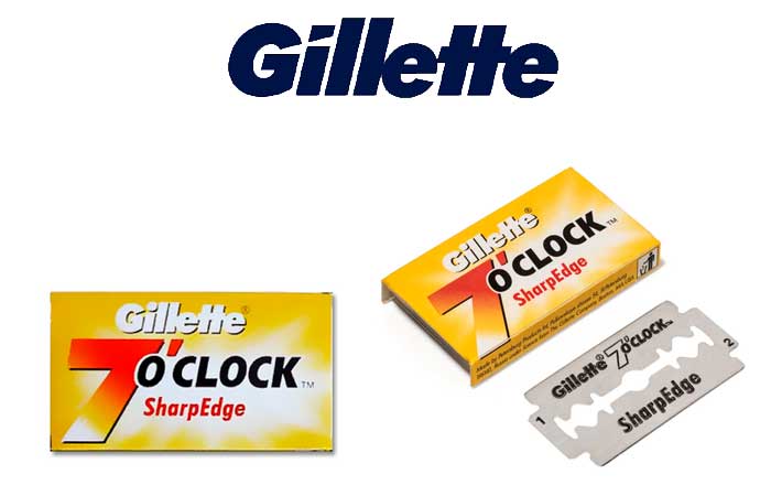 Gillette 7oclock blades in Pakistan