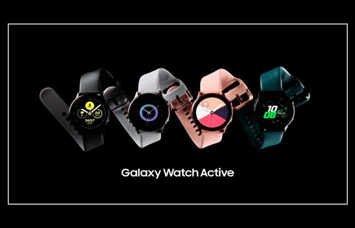 Samsung watches in different colors