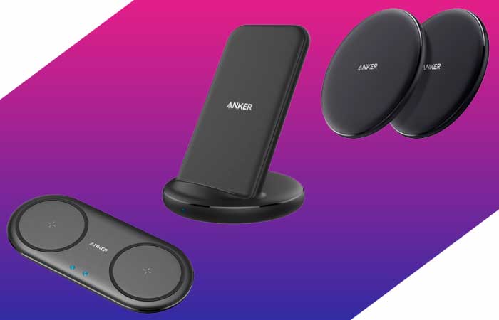 black anker wireless charger pad in pakistan