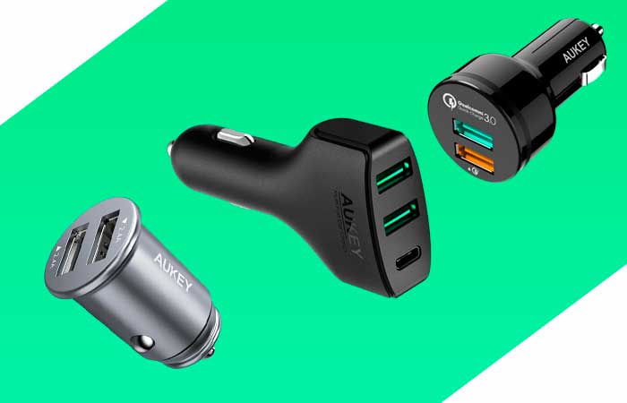 aukey usb port car charger in pakistan