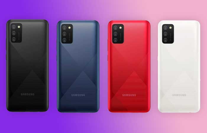 Samsung Galaxy A02s Colors