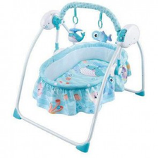 Infantes Ayinr Baby Cradle Swing Bed, Blue