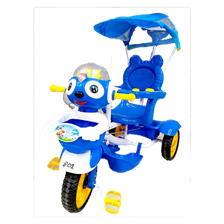Joymakers Kids Tricycle With Roof Blue