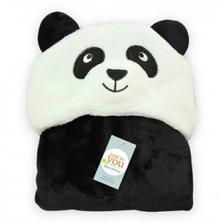 Baby Blore Blanket Panda Black