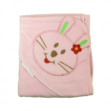 Baby Towel Blanket Pink