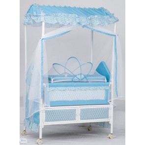 Joymaker Baby Crib Blue