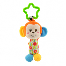 Baby Rattle Cot Toy Monkey