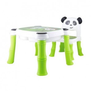 joymaker Fiber Plastic Panda Chair Table