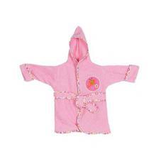 Baby Butterfly Design Bathrobe - Pink 
