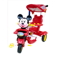 Joymakers Kids Tricycle With Roof Red