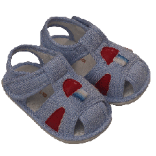 Baby Bubble Sandal Blue & Red