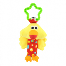Baby Rattle Cot Toy Duck