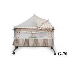 TINNIES BABY CRIB FOR NEW BORN BEIGE