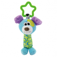 Baby Rattle Cot Toy Puppy