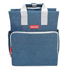 Fisher-Price Waterproof Baby Diapers Bag Blue