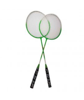 Badminton Racket Heat Pair Green