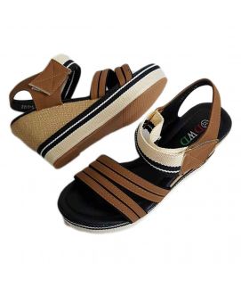 Women's Fawn & Camel Brown Wedges