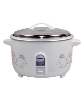 Geepas GRC4322 Electric Rice Cooker 8 Liter White