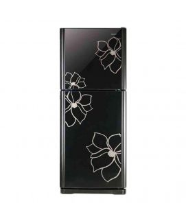 Orient Black Flower Design Refrigerator