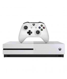 Microsoft Xbox One S Robot White 500GB + Minecraft Favorites Console
