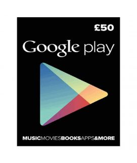 50 Pounds Google Play Card