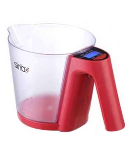 Sinbo Red Kitchen Scale