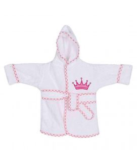 Baby Crown Design Bathrobe
