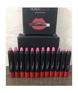 Huda Beauty Liquid Lipstick 12 Pcs Set