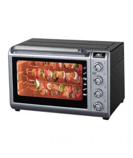 Anex Deluxe Oven Toaster Black & Silver