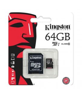 Kingston Micro SD 64GB Card Class10