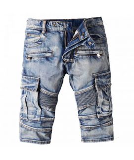 Denim Blue Jeans Shorts