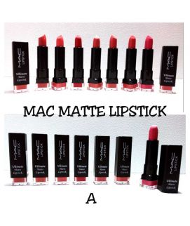 Mac Matte Lipstic kit 6 Pcs