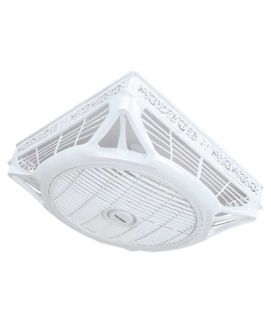 Voldam 18 Inch 2X2 3 in 1 option Hi-Speed Decorative False Ceiling White Fan 