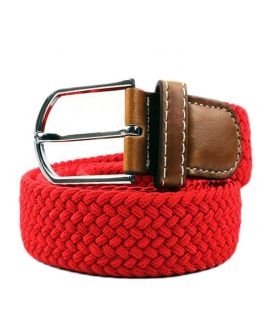 Red Elastic Belt For Men
