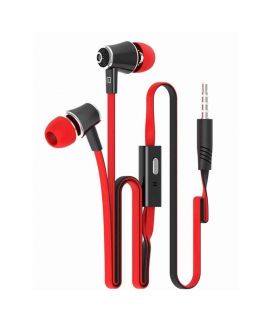 Red And Black Langsdom Earphones With Microphone Super Bass Earphone