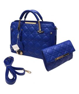 Dior Ladies Hand Bag Blue