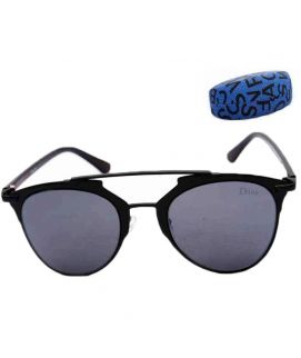Women's Dior Black Round Sunglasses