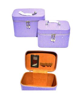 Purple Cosmetics Box