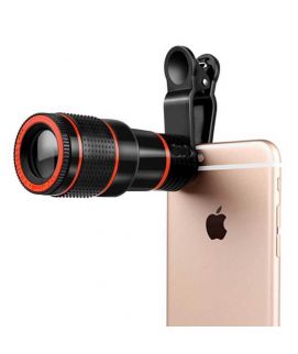 HD Mobile Phone Telephoto Lens 12X Zoom Optical Telescope
