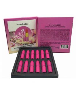 MAC Amplified Cream Lipstick Rough A Levers Pink 12 Pcs