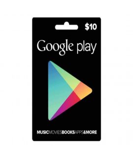 Google Play Card 10 Dollars