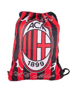 Sports City Football Planet Sack Pack Milan Red & Black