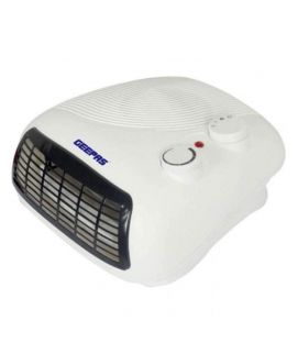 Geepas Electric Fan Heater - White & Black
