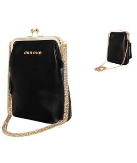 Min Min Black Ladies Mini Handbag