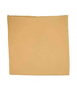 Camel Brown Solid Stain Cushion Cover