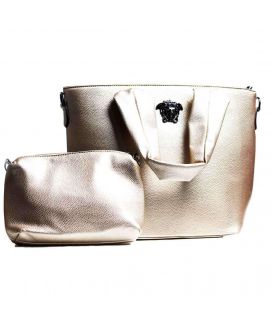 Gold V Hand Bag For Women